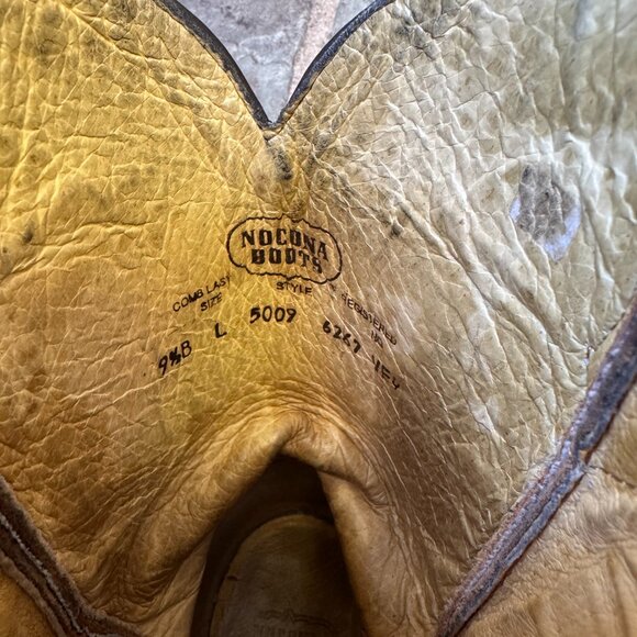 Women's Nocona Cowboy Boots Large - Picture 3 of 6